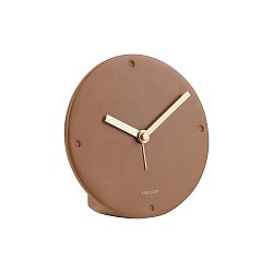 Karamelové hěndý budík Karlsson Mantel, ø 12 cm