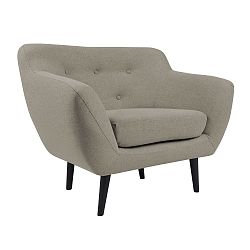 Kávově hnědé křeslo Mazzini Sofas Piemont