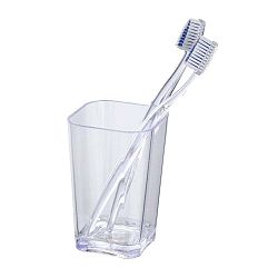 Kelímek na kartáčky Candy Transparent