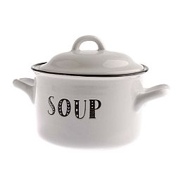 Keramický hrnec s pokličkou Dakls Soup, 920 ml