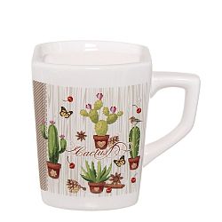 Keramický hrnek Kasanova Cactus, 360 ml