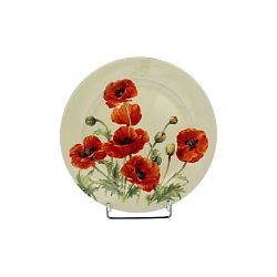 Keramický talíř Duo Gift Poppy, ø 20,5 cm