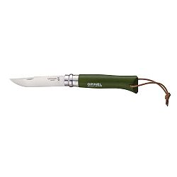 Khaki zelený zavírací nůž Opinel Trekking N°08