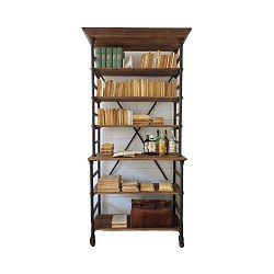 Knihovna Orchidea Milano Industrial, výška 230 cm