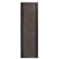Koberec Basic, 80x250 cm, hnědý