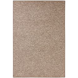 Koberec BT Carpet Wolly v hnědé barvě, 60 x 90 cm