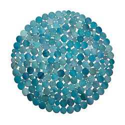 Koberec Cotex Palazzo Blue Mix, ø 110 cm