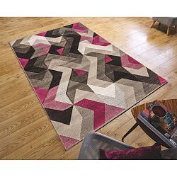 Koberec Flair Rugs Aurora Grey Purple, 80 x 150 cm