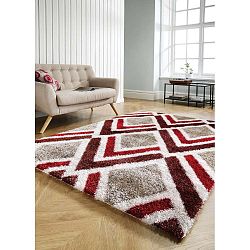 Koberec Flair Rugs Bijoux Red Brown, 120 x 170 cm