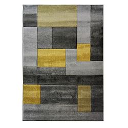 Koberec Flair Rugs Cosmos Grey Ochre, 160 x 230 cm