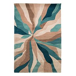 Koberec Flair Rugs Splinter Teal, 120 x 170 cm
