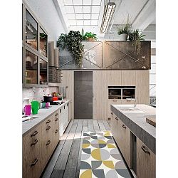 Koberec Floorita Seventy Ochre, 60 x 115 cm