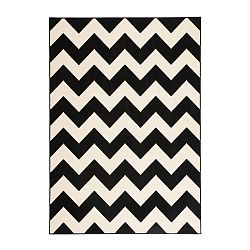 Koberec Kayoom Maroc Wavo Schwarz, 120 x 170 cm