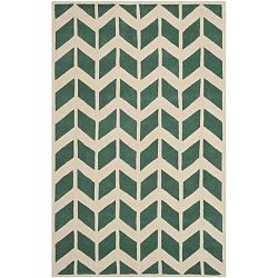 Koberec Safavieh Brenna Green, 243 x 152 cm