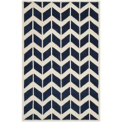 Koberec Safavieh Brenna Navy, 243 x 152 cm