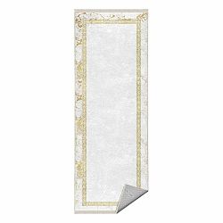 Koberec v bílo-zlaté barvě 80x150 cm – Mila Home