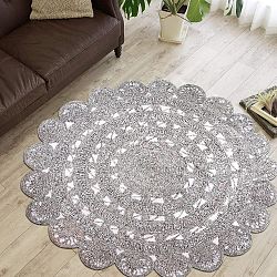 Koberec Vitaus Punico, ⌀ 80 cm