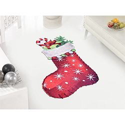Koberec Vitaus Red Sock, 80 x 150 cm