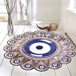 Koberec Vitaus Yang, ⌀ 80 cm