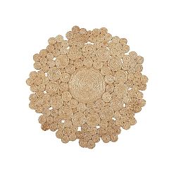 Koberec z juty Linen Couture Rug Amadeo, ⌀ 150 cm