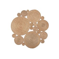 Koberec z juty Linen Couture Rug Joel, ⌀ 150 cm