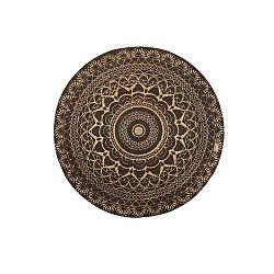 Koberec z juty Linen Couture Rug Noé, ⌀ 90 cm