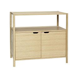 Komoda s policí Hübsch Oak Dresser With Shelf