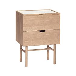 Komoda se 2 zásuvkami a výklopem Hübsch Halfdan