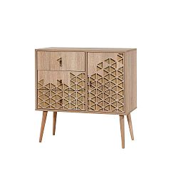 Komoda se 3 zásuvkami Verybox, 90 x 90 cm