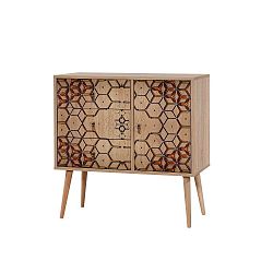 Komoda se 3 zásuvkami Verybox Mandala, 90 x 90 cm