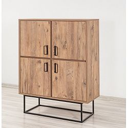 Komoda se 4 dvířky Symbio, výška 115 cm