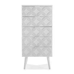 Komoda Versa Sarah, výška 112 cm