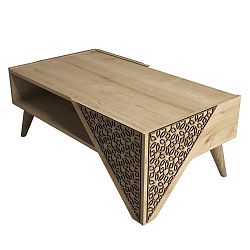 Konferenční stolek Beril Oak, šířka 105 cm