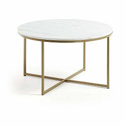Konferenční stolek Kave Home Shefield, ø 80 cm