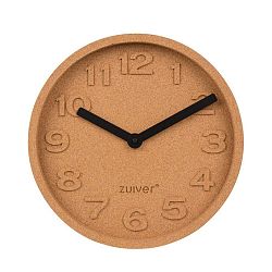 Korkové nástěnné hodiny Zuiver Cork, ø 31 cm