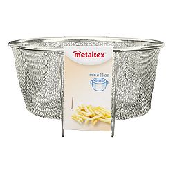 Koš na fritování Metaltex, ⌀ 22 cm