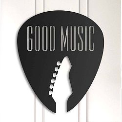 Kovová nástěnná dekorace Good Music