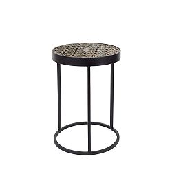 Kovový odkládací stolek Dutchbone Sari, ⌀ 33 cm
