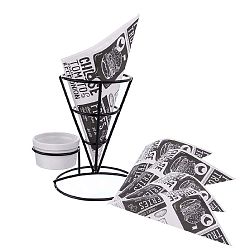 Kovový stojan na hranolky Orion Chips, výška 17 cm