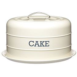 Krémová plechová dóza na koláč Kitchen Craft Cake