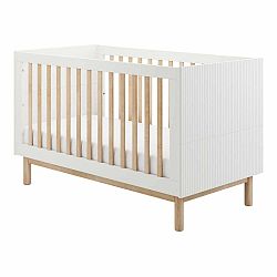 Krémová postýlka 60x120 cm Miloo – Pinio