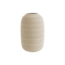 Krémově bílá keramická váza PT LIVING Terra, ⌀ 16 cm
