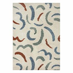 Krémový koberec 120x170 cm Squiggle – Flair Rugs