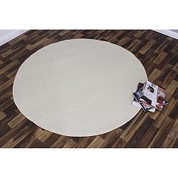 Krémový koberec Hanse Home Nasty, ⌀ 200 cm