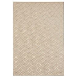 Krémový koberec Mint Rugs Shine Karro, 80 x 125 cm
