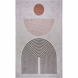 Krémový pratelný koberec 120x160 cm – Vitaus