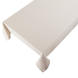 Krémový ubrus Casafina Indi, 250 x 140 cm