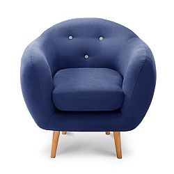 Křeslo Constellation Navy Blue/Grey/Natural