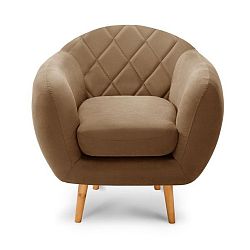 Křeslo Diva Criss Cross Light Brown