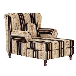 Křeslo ušák Max Winzer Mareille Vintage Black